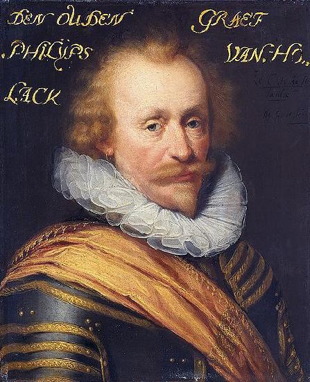 Jan Antonisz. van Ravesteyn Portrait of Philips, count of Hohenlohe zu Langenburg. China oil painting art